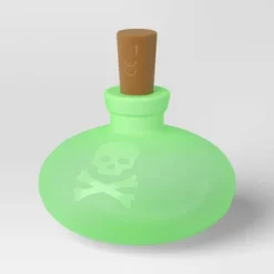 Lit Plastic Bottle Skull Figurine - Hyde And EEK! Boutique™ Neon Green -Hyde and EEK Shop GUEST 11614c68 a3d2 4bba acbf 678b35a64053