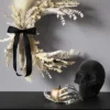 Plastic Flocking Skull Figurine - Hyde And EEK! Boutique™ Black -Hyde and EEK Shop GUEST 14069c42 e5c1 48d6 8a6b c5fe86174db9