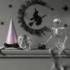 24" Poseable Skeleton With Disco Jack Halloween Decorative Prop Silver - Hyde And EEK! Boutique™