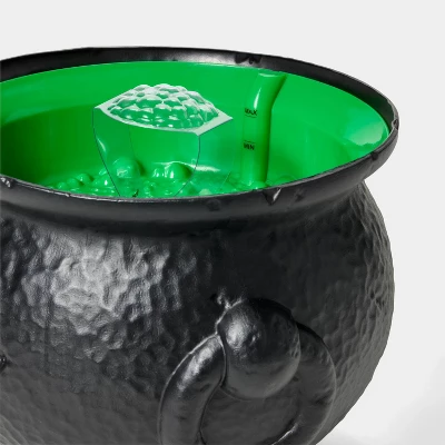 9" Cauldron Mister Halloween Decorative Prop - Hyde And EEK! Boutique™: Witch's Brew, Outdoor Use, No Battery Required 4 9" Cauldron Mister Halloween Decorative Prop - Hyde And EEK! Boutique™: Witch's Brew, Outdoor Use, No Battery Required - Image 2