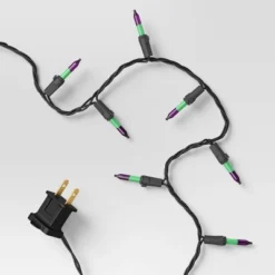 100ct LED Halloween Indoor Outdoor Double Filament String Lights Purple/Green/Black - Hyde And EEK! Boutique™ -Hyde and EEK Shop GUEST 2ca036e8 e854 4bd9 ad2e 28af89c9f959