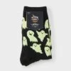 Women's Glow-in-the-Dark Ghosts Halloween Crew Socks - Hyde And EEK! Boutique™ Black 4 - 10 -Hyde and EEK Shop GUEST 43a949bb de2b 4fa1 9d5e 4bcf2c870ae3