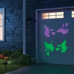Swooping Witches Animated Novelty Projector With Purple And Green LEDs - Hyde And EEK! Boutique™