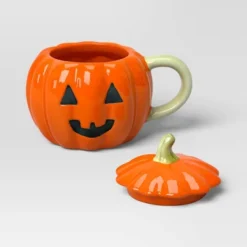 9.5 Fl Oz Jack-o-Lantern Mini Figural Mug With Lid - Hyde And EEK! Boutique™ -Hyde and EEK Shop GUEST 5a7995b2 0e01 44c5 a1da 9be21be4a4b5