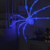 50" Halloween Plush Glows Under Black Light Spider White - Hyde And EEK! Boutique™: Indoor Decor, Polyester, No Battery Required -Hyde and EEK Shop GUEST 6205b0f0 e012 41d7 8b42 f9e33d118d66
