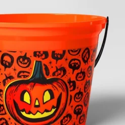 7.64" Jack Halloween Plastic Trick Or Treat Pail Orange - Hyde And EEK! Boutique™ 7 7.64" Jack Halloween Plastic Trick Or Treat Pail Orange - Hyde And EEK! Boutique™ -Hyde and EEK Shop GUEST 6a7bc97c 6b36 4abf b7a2 9e0cc84a0b3a