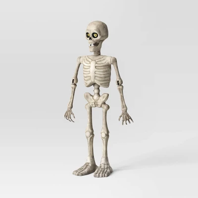 3' Animated Skeleton Halloween Decorative Prop Off-White - Hyde And EEK! Boutique™ 4 3' Animated Skeleton Halloween Decorative Prop Off-White - Hyde And EEK! Boutique™ - Image 2