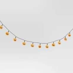 20ct LED Battery Operated Iridescent Pumpkin Halloween Indoor Outdoor Novelty String Lights Black/White - Hyde And EEK! Boutique™ -Hyde and EEK Shop GUEST 7ff8bd14 f95e 49ca a8bb 5af8e0dccc58