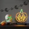 11.25" Lit Neon Jack Halloween Decorative Prop - Hyde And EEK! Boutique™