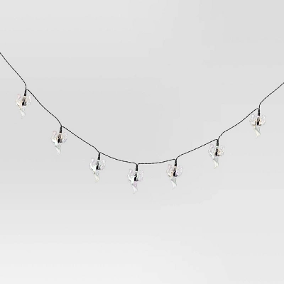 20ct LED Battery Operated Iridescent Ghost Halloween Indoor Outdoor Novelty String Lights Black/White - Hyde And EEK! Boutique™ 4 20ct LED Battery Operated Iridescent Ghost Halloween Indoor Outdoor Novelty String Lights Black/White - Hyde And EEK! Boutique™ - Image 2