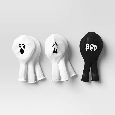 8pk Ghosts Balloon Set - Hyde And EEK! Boutique™ 4 8pk Ghosts Balloon Set - Hyde And EEK! Boutique™ - Image 2