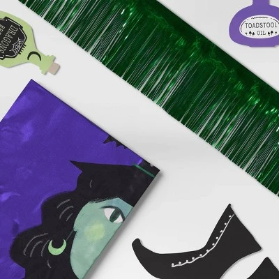 Trunk Or Treat Witch Halloween Decorating Kit 7pc - Hyde And EEK! Boutique™ 4 Trunk Or Treat Witch Halloween Decorating Kit 7pc - Hyde And EEK! Boutique™ - Image 2