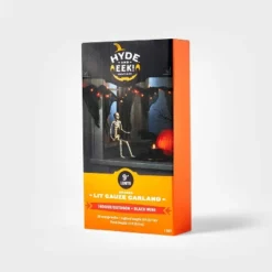 9' Incandescent Gauze Garland Halloween Orange String Lights - Hyde And EEK! Boutique™ -Hyde and EEK Shop GUEST 9af6a0ee 6972 4643 936b 2d71e7d46d1f