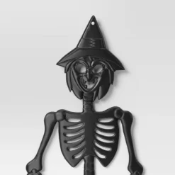 60" 3D Jointed Witch Skeleton Halloween Decorative Prop Black - Hyde And EEK! Boutique™ -Hyde and EEK Shop GUEST a461077b 6c50 4b3f b844 96b2369e5db9