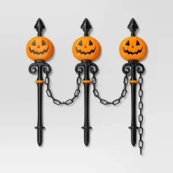 49" Jacks Lit Fence Stakes Halloween Decorative Prop - Hyde And EEK! Boutique™ -Hyde and EEK Shop GUEST bb7b5c53 ff4f 4ab2 9fcb 58f197d8f540