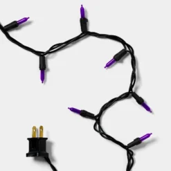100ct LED Smooth Halloween Mini String Lights Purple - Hyde And EEK! Boutique™: Indoor/Outdoor, UL Listed, 21ft 9 100ct LED Smooth Halloween Mini String Lights Purple - Hyde And EEK! Boutique™: Indoor/Outdoor, UL Listed, 21ft -Hyde and EEK Shop GUEST bfd2b774 1086 478b 914a 26f8a3a227f1