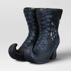 8.5" Small Witches Boot Blow Mold Planter Lit Halloween Decorative Prop Black - Hyde And EEK! Boutique™ -Hyde and EEK Shop GUEST ca2daf6a 757c 4c26 b191 b44aaf3d1038