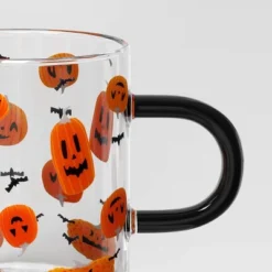 15.2 Fl Oz Glass Jack-o-Lantern Print Mug - Hyde And EEK! Boutique™ -Hyde and EEK Shop GUEST cd39e1c9 3fb1 4545 94d3 7a782ad79311