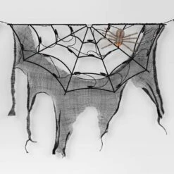 70" LED Lit Spider Webs With Gauze Halloween Novelty Silhouette Lights - Hyde And EEK! Boutique™ -Hyde and EEK Shop GUEST cf735c0d d967 4ee0 b98d d5fb296d970c