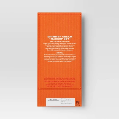 4pk Halloween Shimmer Cream Makeup Kit - Hyde And EEK! Boutique™ 4 4pk Halloween Shimmer Cream Makeup Kit - Hyde And EEK! Boutique™ - Image 2