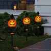49" Jacks Lit Fence Stakes Halloween Decorative Prop - Hyde And EEK! Boutique™ -Hyde and EEK Shop GUEST d50a3825 43ef 4386 a35d 033b0173beb4