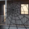 10' Giant Spiderweb Black Halloween Decorative Prop - Hyde And EEK! Boutique™: Indoor/Outdoor Polyester Decor -Hyde and EEK Shop GUEST d8cef2e1 f8bd 4ffe 91f3 f79b3d9c77ed