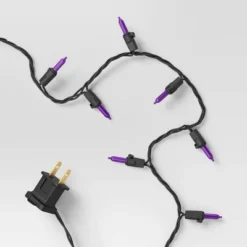 300ct LED Halloween Indoor Outdoor Miniature String Lights Purple/Black - Hyde And EEK! Boutique™ -Hyde and EEK Shop GUEST e3ba29b6 f0a7 405e 972b e3a7027bea4f