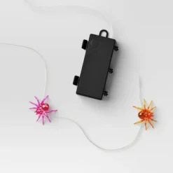 20ct Plastic Spider With Glitter Halloween Indoor Outdoor Novelty Dewdrop Light String With Warm White LEDs - Hyde And EEK! Boutique™ -Hyde and EEK Shop GUEST f346ec65 0cda 4583 bb0f 93abe8e69a3d