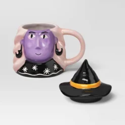 8 Fl Oz Figural Witch Mug With Lid - Hyde And EEK! Boutique™ -Hyde and EEK Shop GUEST fca3bff8 3dc3 4565 9971 07ed07b1108d