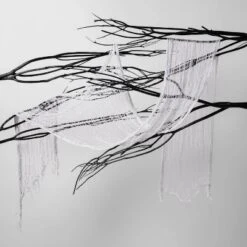 9' Black Light Responsive Eerie Fabric White Halloween Decorative Prop - Hyde And EEK! Boutique™ -Hyde and EEK Shop GUEST fe776d28 96de 4714 aa71 9fb0c0ab8d5d